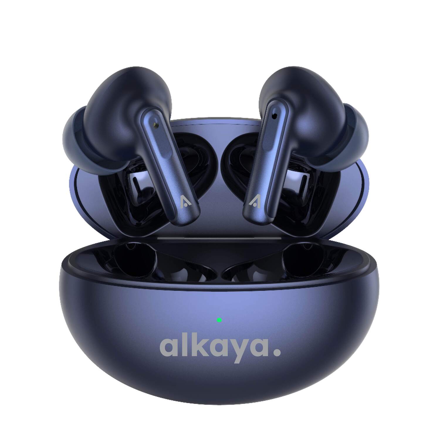 alkaya. | A Buds Pro Quantum Sound | Bluetooth Kopfhörer | blau Induktives Laden