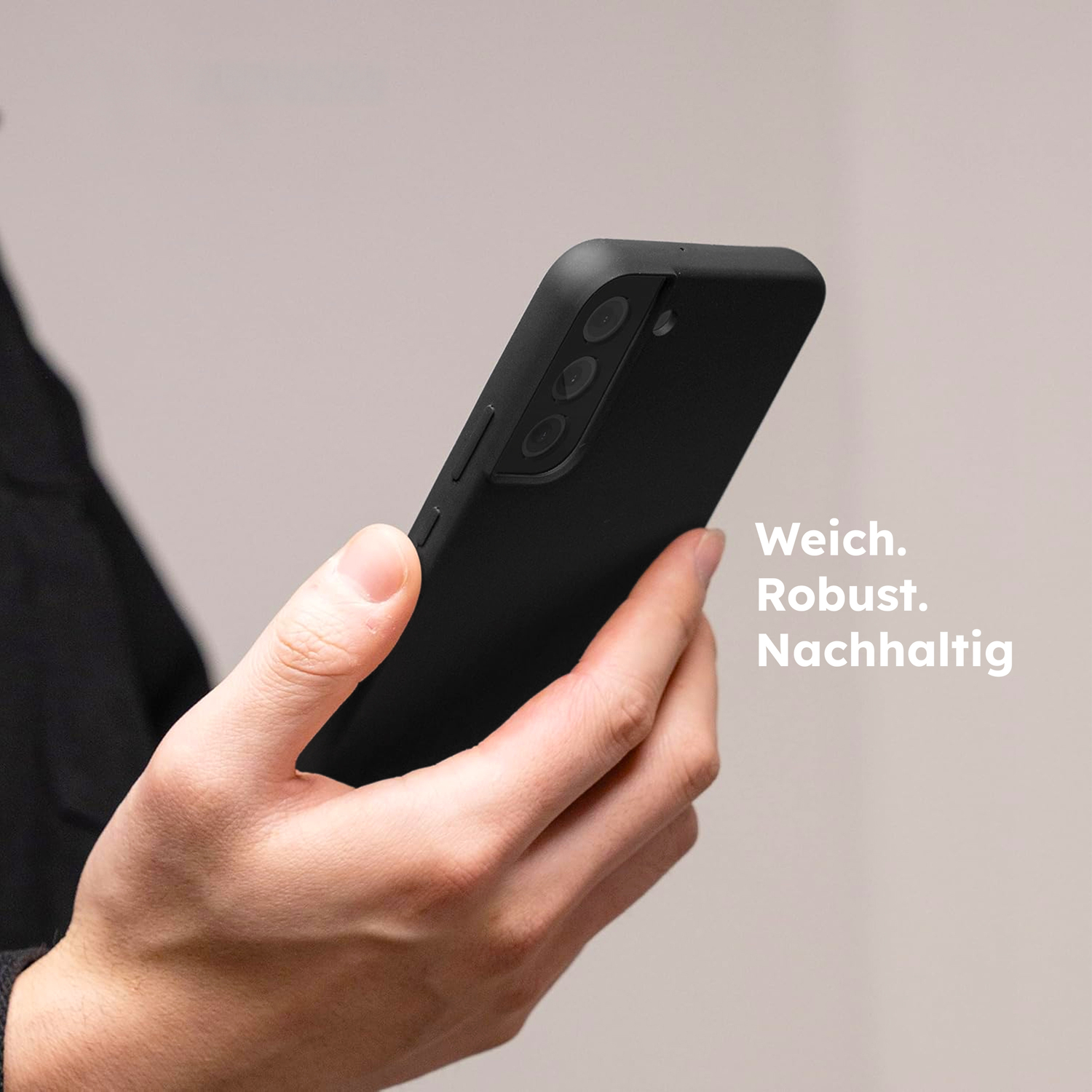 alkaya. | LUCID Silikon Case kompatibel mit Magsafe schwarz, Samsung S22+