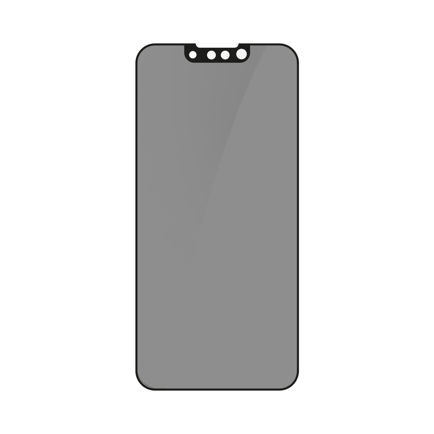 alkaya. | A Shield | Display-Sichtschutzglas | 3D Full Cover | Privacy, iPhone 14 Plus