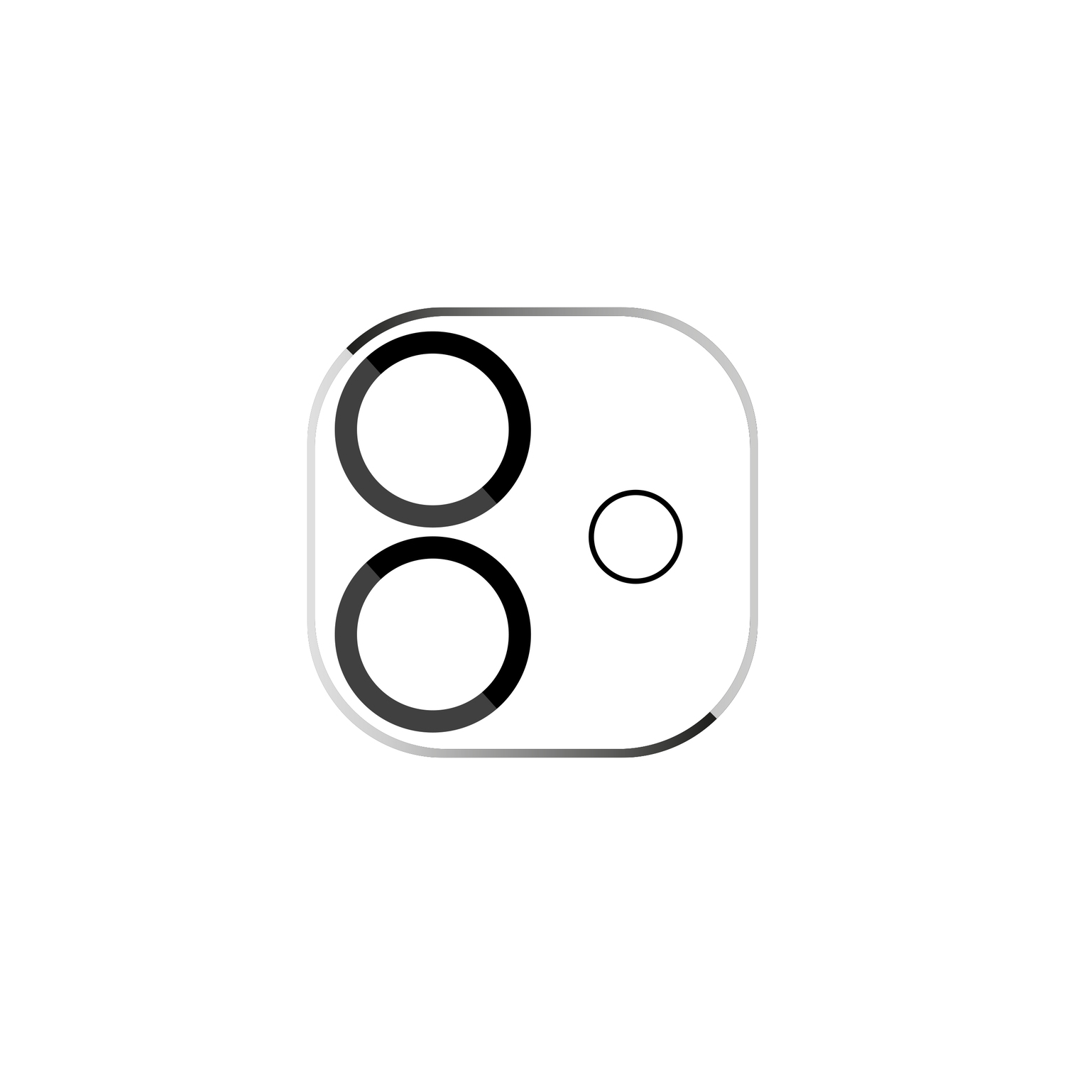alkaya. | Lens Shield | Kameraschutzglas, Transparent iPhone 12