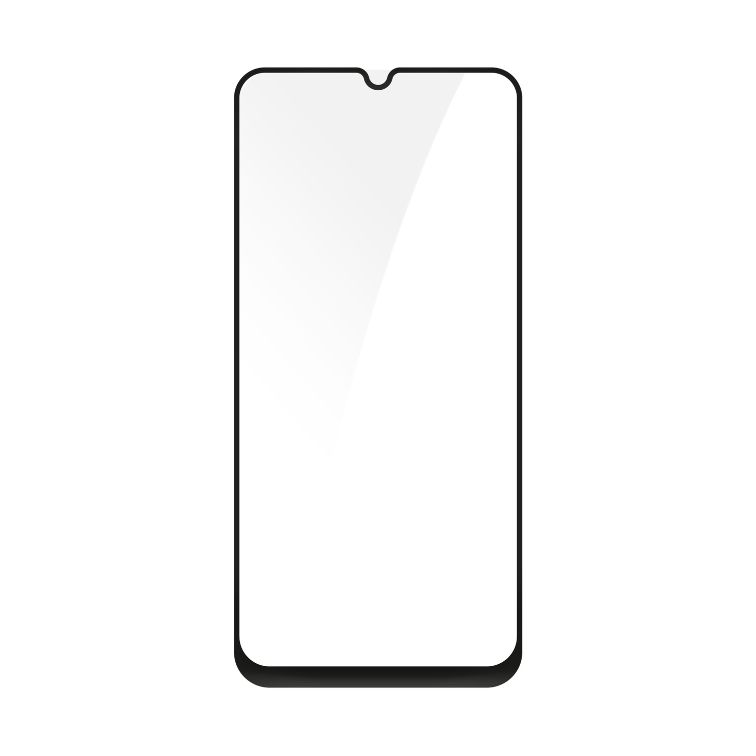 alkaya. | A Shield | Displayschutzglas | 3D Full Cover transparent, Samsung Galaxy A34