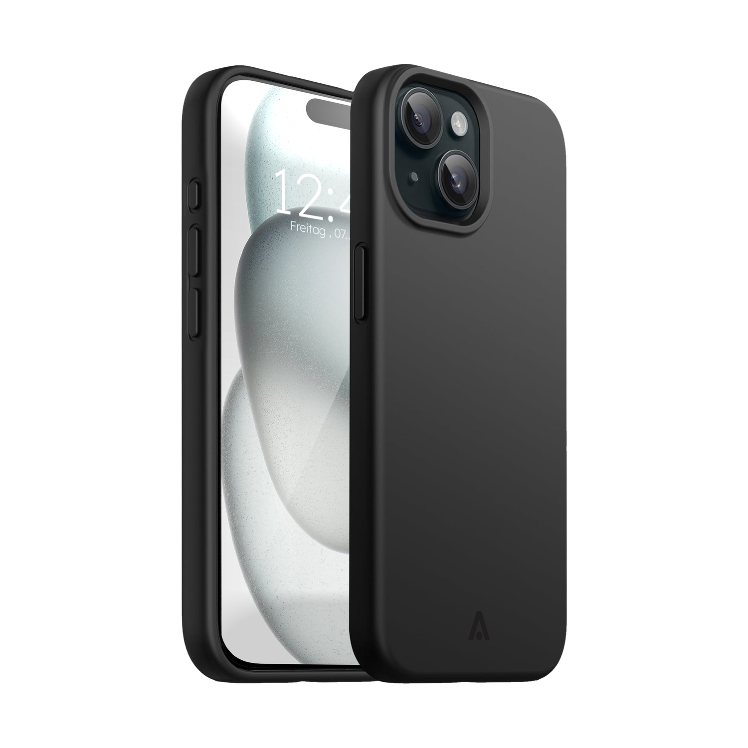alkaya. | LUCID Silikon Case kompatibel mit Magsafe schwarz, iPhone 15