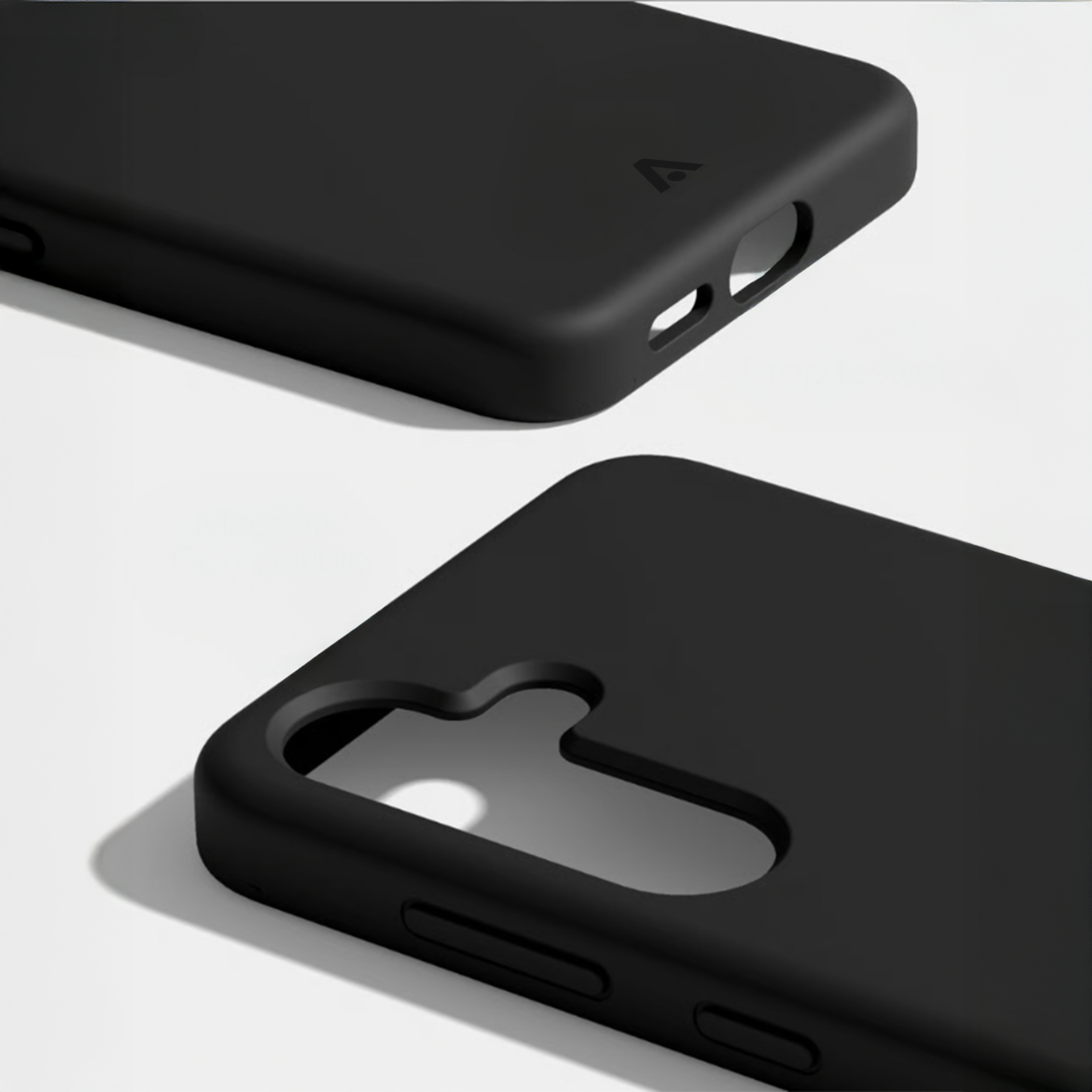 alkaya. | LUCID Silikon Case kompatibel mit Magsafe schwarz, Samsung S24+