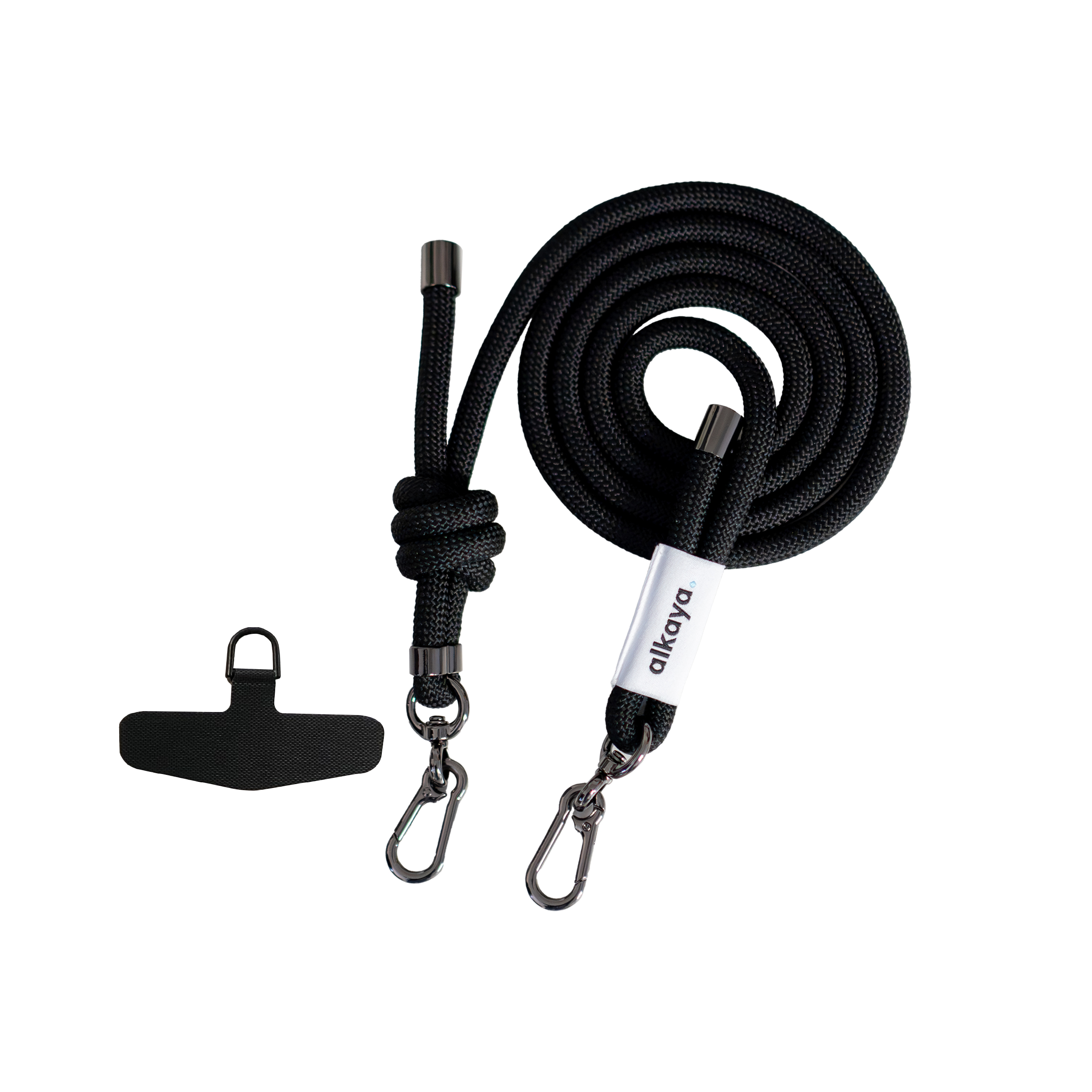 alkaya. | A Strap | Premium Lanyard Handykette schwarz
