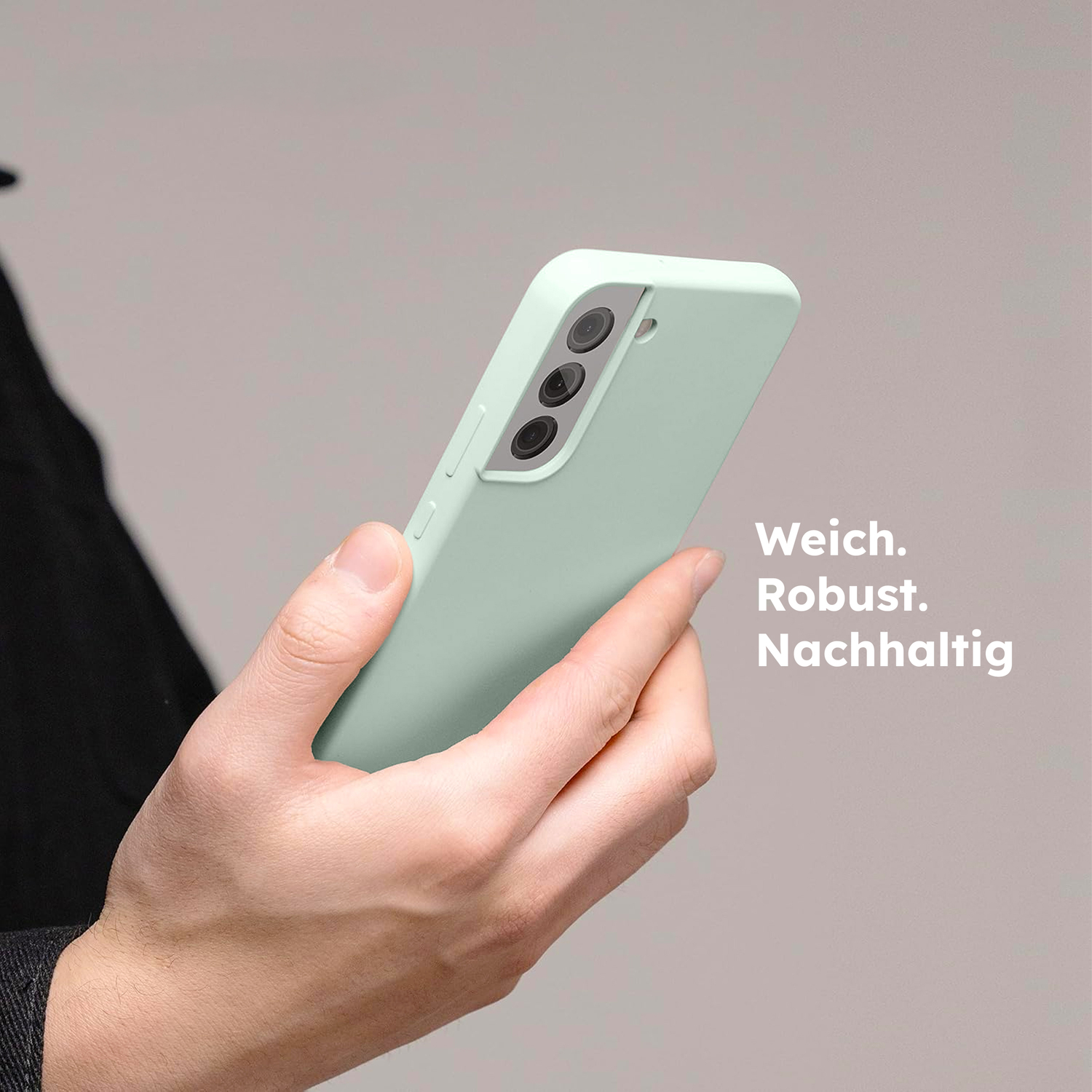 alkaya. | LUCID Silikon Case kompatibel mit Magsafe mint grün, Samsung S22+
