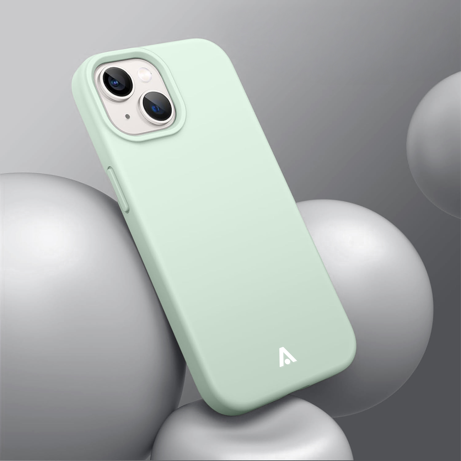 alkaya. | LUCID Silikon Case kompatibel mit Magsafe mint grün, iPhone 14