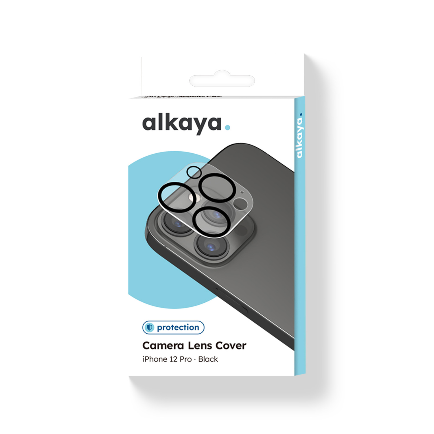 alkaya. | Lens Shield | Kameraschutzglas, Transparent iPhone 12 Pro