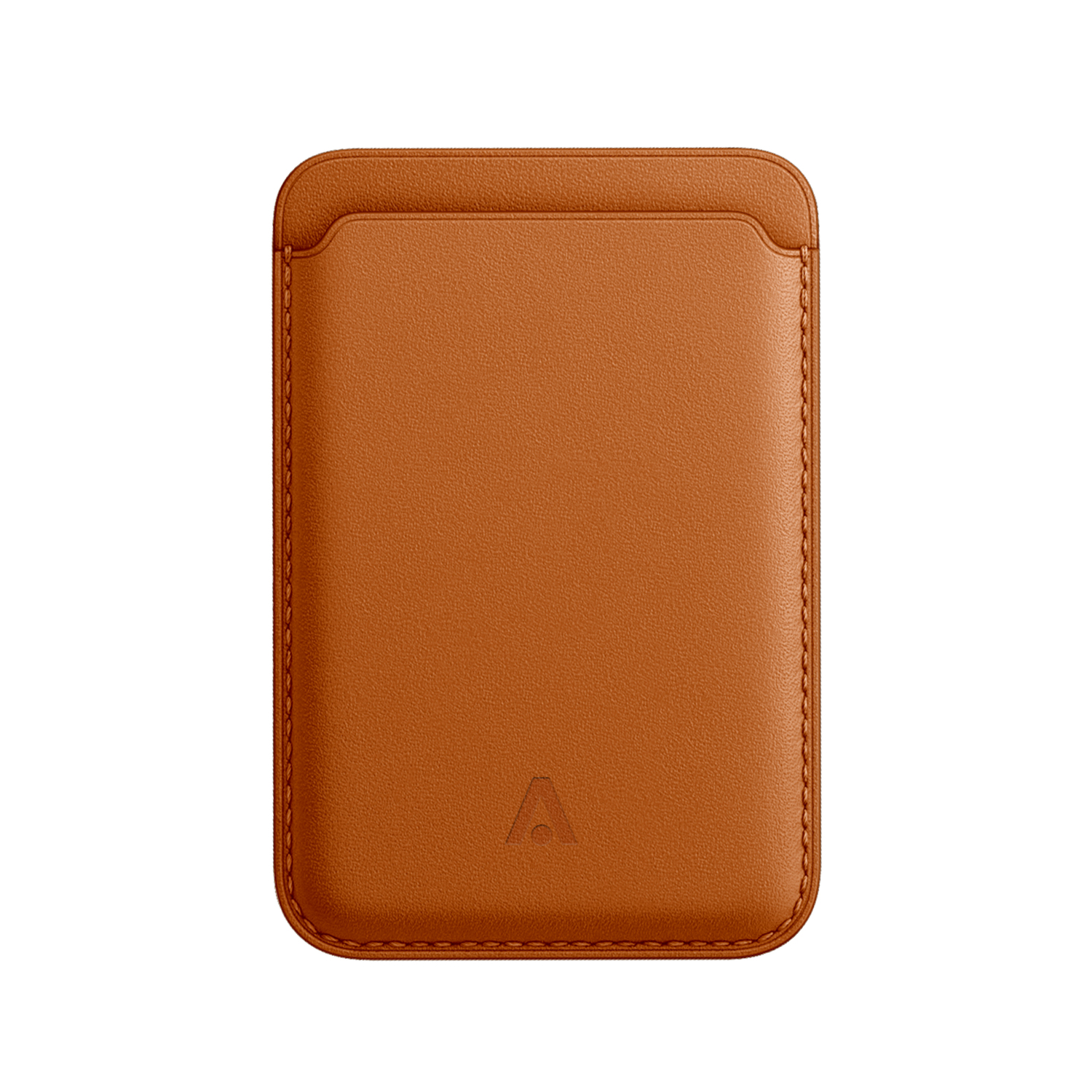 alkaya. | Cardy | Card Holder für bis zu 3 Karten unterstützt MagSafe-Technologie, braun