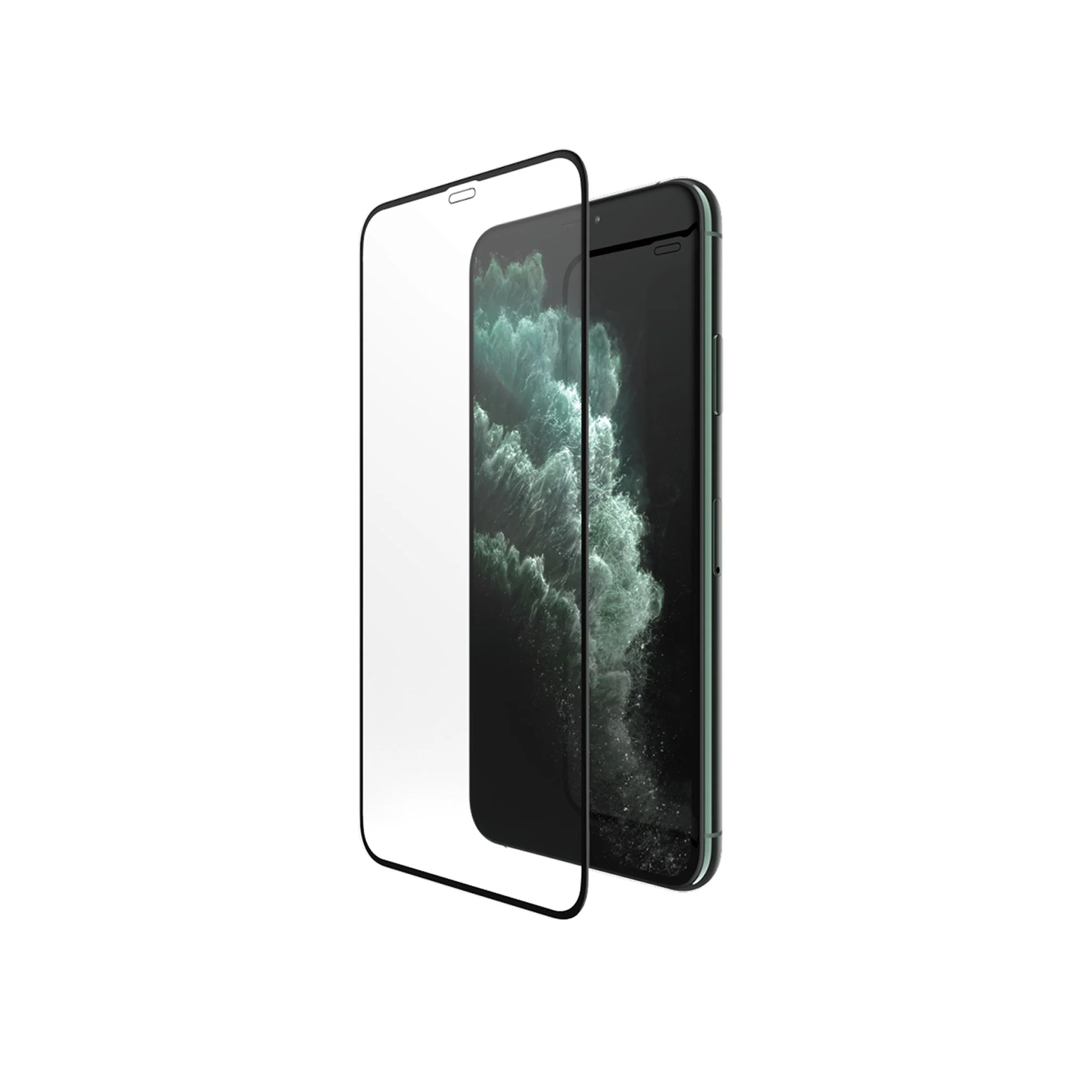 alkaya. | A Shield | Displayschutzglas | 3D Full Cover transparent, iPhone X/XS/11Pro