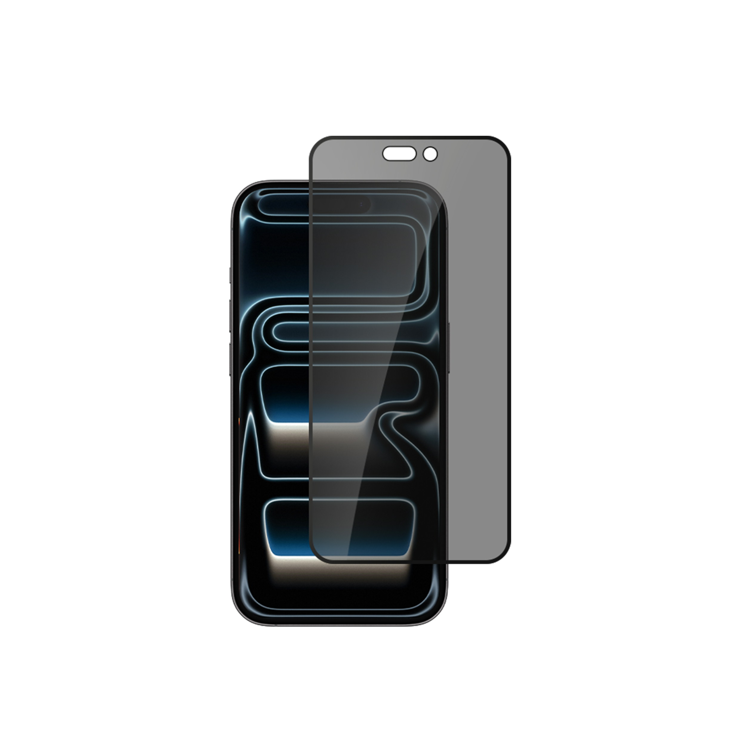alkaya. | A Shield | Displayschutzglass | 3D Full Cover, privacy, iPhone 17 Pro Max