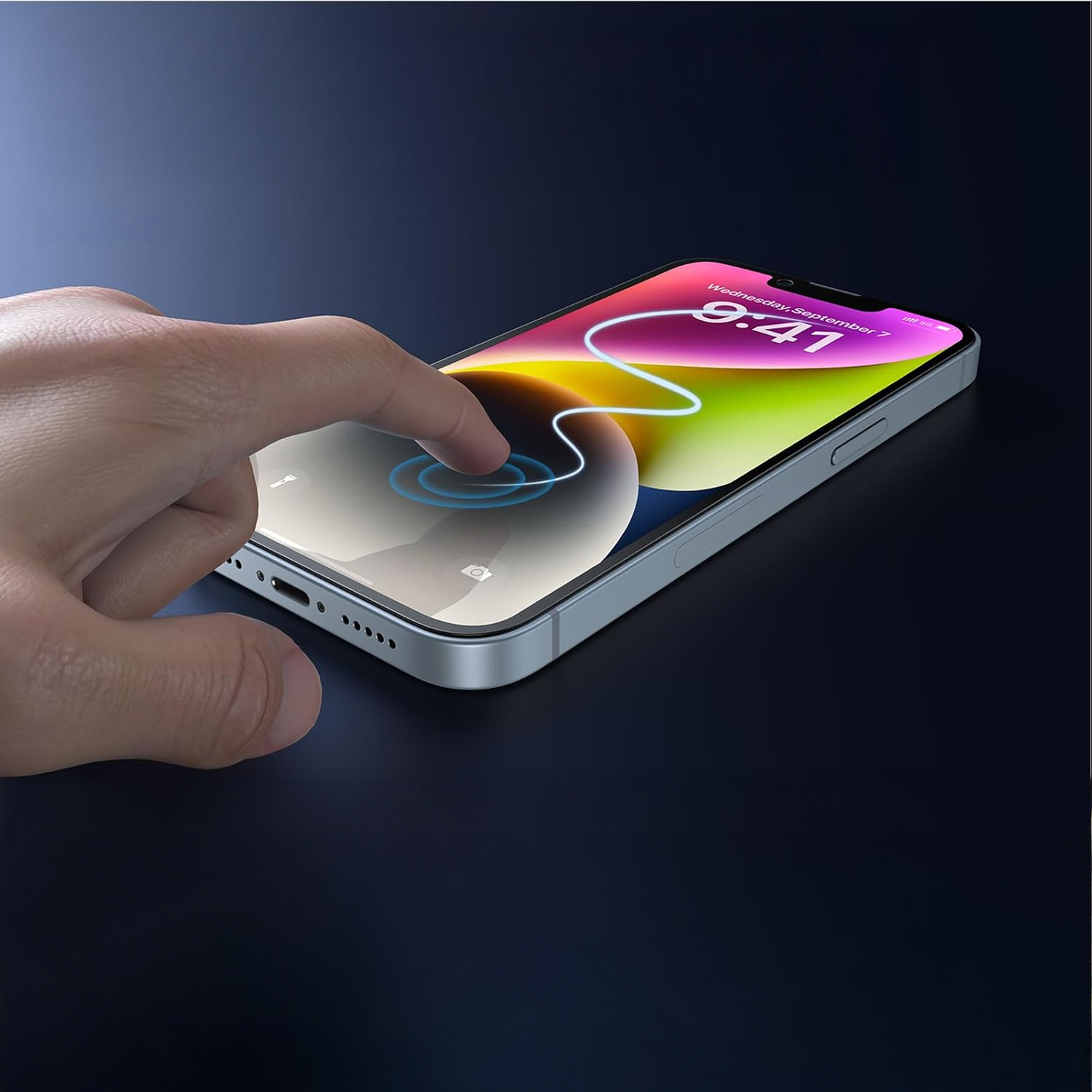 alkaya. | A Shield | Display-Sichtschutzglas | 3D Full Cover | Privacy, iPhone 13/13Pro/14