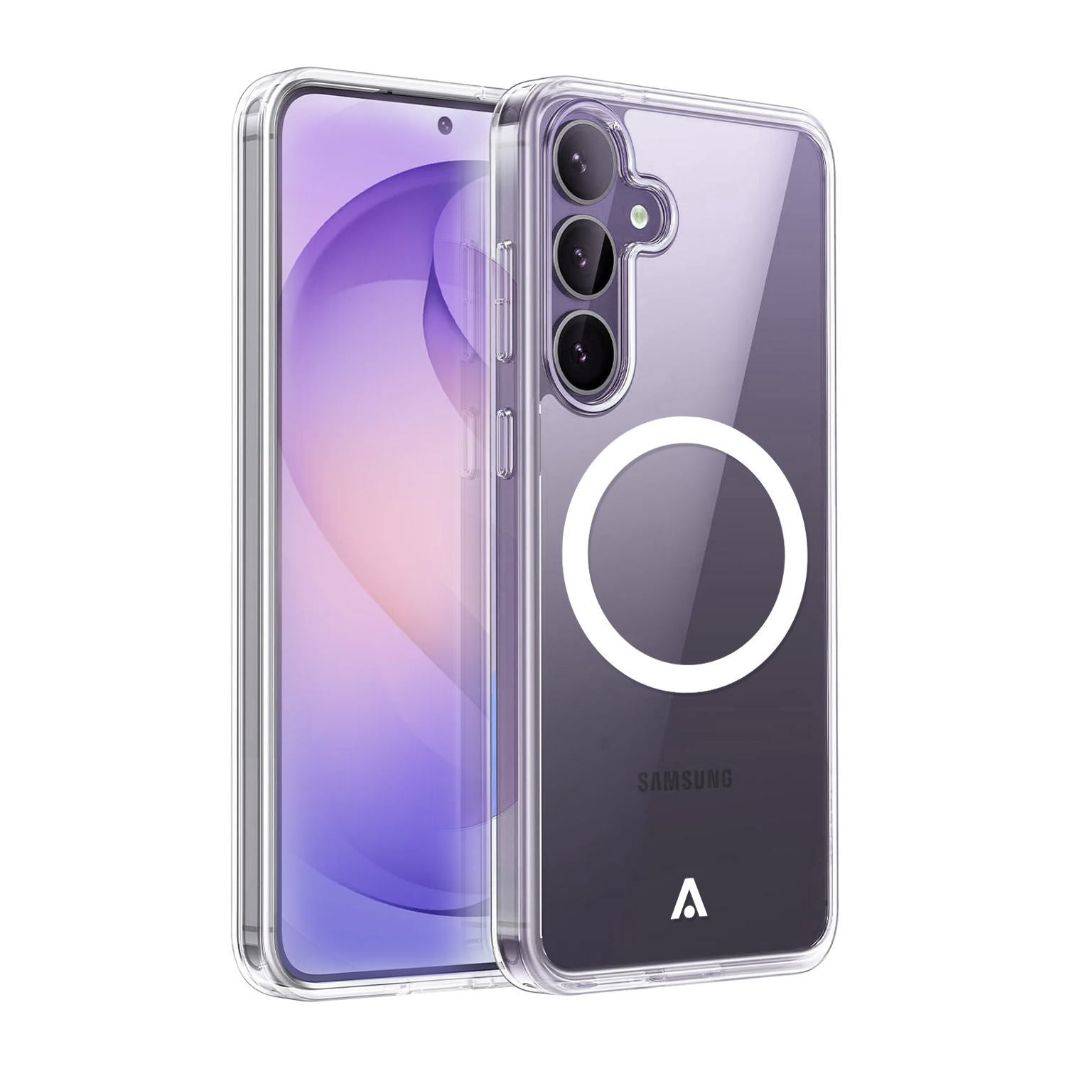 alkaya. | LUCID Clear Case kompatibel mit Magsafe, Samsung S26 transparent
