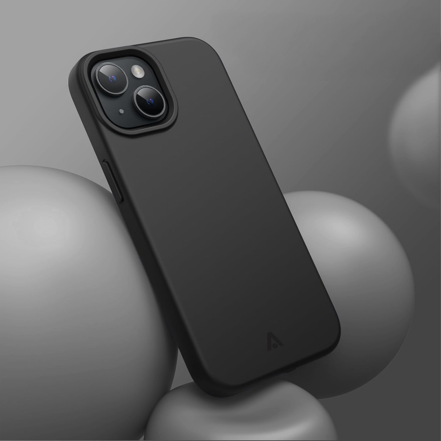 alkaya. | LUCID Silikon Case kompatibel mit Magsafe schwarz, iPhone 14 Plus