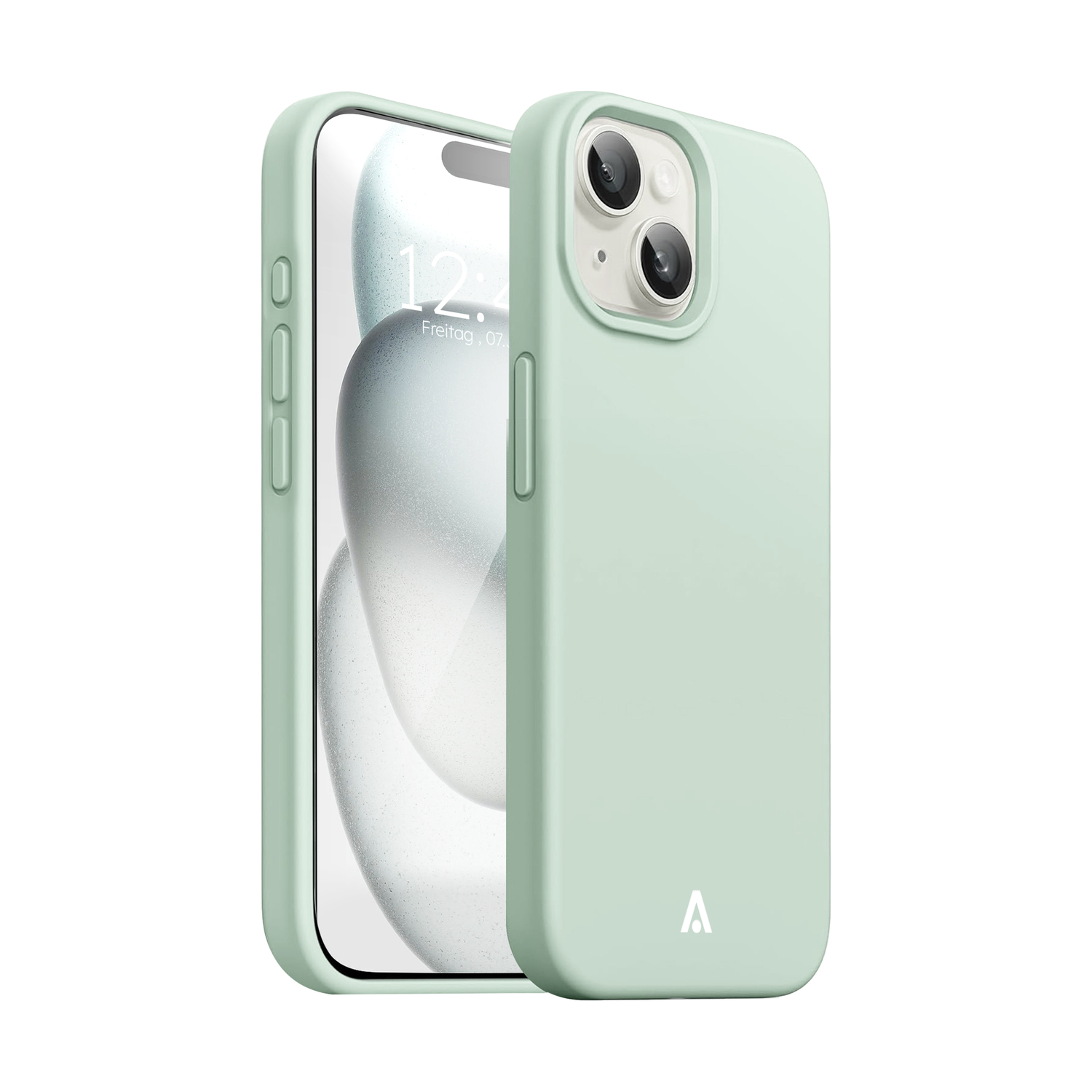 alkaya. | LUCID Silikon Case kompatibel mit Magsafe mint grün, iPhone 15 Plus