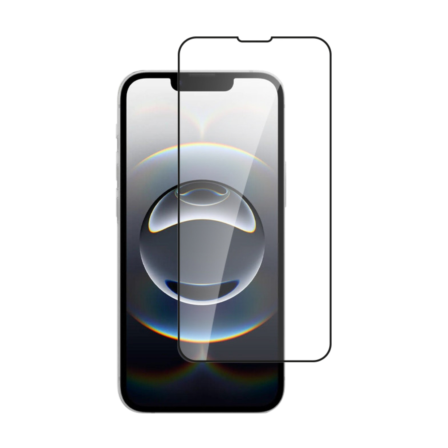 alkaya. | A Shield | Displayschutzglas | 3D Full Cover transparent, iPhone 16e / 17e